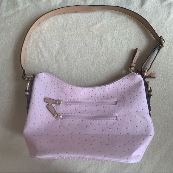 Giani Bernini vegan Ostrich shoulder bag. - Picture 2 of 9